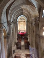 Mittelschiff der alten Kathedrale von Salamanca 