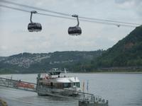 Die Seilbahn über den Rhein