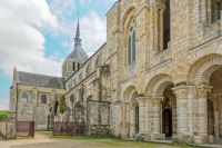 Radreise an die Loire im Mai 2023 - Abtei von St. Benoit
