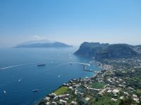 Ausblick von der Villa San Michele auf Marina Grande 