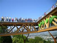 Blick von der Buga Ehrenbreitstein auf Koblenz