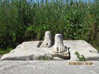 Samos, HeraÃ­on - Ruinen der Hera