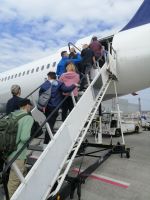 Abflug von Frankfurt