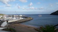 Der Hafen von Angra do Heroismo
