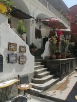 Ein Wohnhaus in Positano