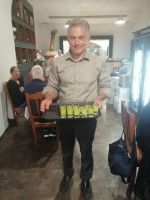 Anstoßen mit Limoncello am letzten gemeinsamen Abend