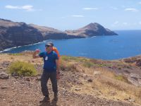 Unser Guide Sergio erklärt uns den Weg