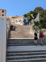 unterwegs zur Altstadt von Rab