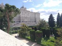 Madrid - Palacio Real mit Sabatine Gärten