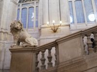 Madrid - Treppenhaus im Palacio Real
