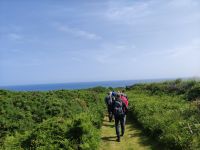 Wanderung zur Plemont Bay