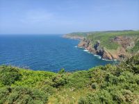 Wanderung Richtung Greve de Lecq