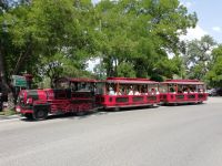 Die Bummel Bahn wartet auf uns in Esztergom