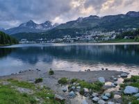 Abendstimmung am St. Moritzersee