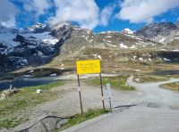 Fahrt mit dem Bernina-Express - Wasserscheide Adriatisches-/Schwarzes Meer
