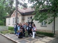 Serbische Schülergruppe in Topola