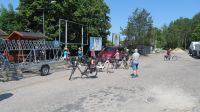 Radtourbeginn in Zlocieniec