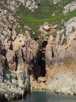 Jersey - Höhlen an der Südküste