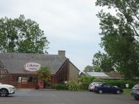 Zurück auf dem Festland in Frankreich - Rastplatz bei St. Michel...