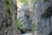 Eine Millionenjahre geformte Schlucht