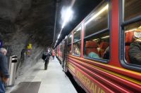 Bahnstopp am Eigergletscher