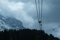 Mit der Gondelumlaufbahn vom Eigergletscher nach Grindelwald