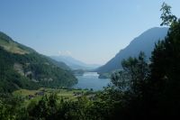 Blick zum Lungerer See