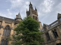 1. Reisetag – Ankunft in Glasgow — Hauptgebäude der Universität