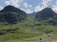 3. Reisetag – Von Glasgow nach Fort William – Fotostopp an den „Drei Schwestern“ im Glen Coe