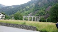 ... das Kreisviadukt von Brusio