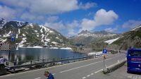 Unser Bus am Grimselpass
