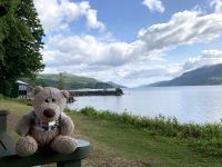 5. Reisetag – Durch das Great Glean nach Inverness – Aufenthalt in Fort Augustus – Max am Ufer des Loch Ness