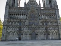Trondheimer Nidarosdom - Schirmfassade