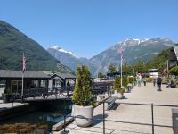 Geiranger am Fjordende