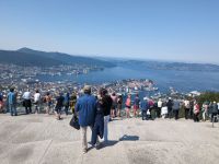 Blick vom Fløien, dem Hausberg Bergens