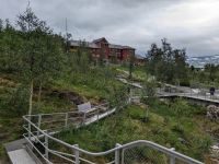 Fossli-Hotel und Aussichts-Wege am Vöringsfoss