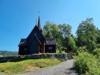 Lillehammer - Freilichtmuseum Maihaugen (Garmo Stabkirche)