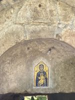 Eingang Gelati Kirche, Kutaisi