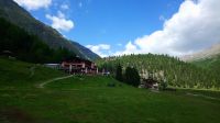 ... und das Ausflugsrestaurant Roseg...