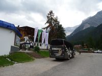 Ankunft an der Talstation (Moos/Sexten)