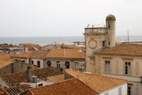 Blick auf Saintes Maries-de-la-Mer