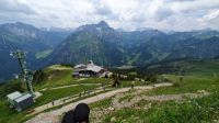Bergstation dert Walmedinger Horn Bahn