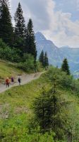 Wanderung bergab vom Walmedinger Horn