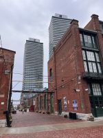 ...im Historic Distillery District (1)