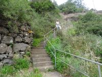Treppenabgang zur Levada