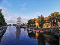 Klaipeda am Abend