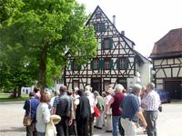 Auf dem Klosterhof in Blaubeuren