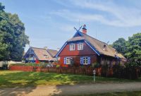 In Nida auf der Kurischen Nehrung stehen bildhübsche Häuschen