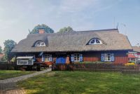 Typisches Haus in Nida, Kurische Nehrung