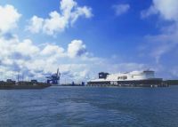 Wir setzen von Klaipeda auf die Kurische Nehrung über